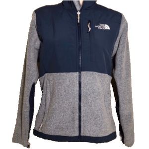 The North Face "Denali" Heather Blue/Grey Coat